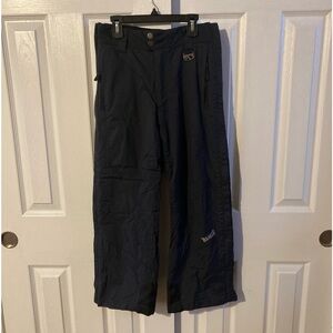 Marker Boys Black Side Zipper Snowboarding - Ski Pants Size 10